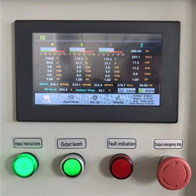 400 Hz polprevodniška zemeljska napajalna enota